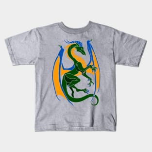 Colorful Dragon Art Kids T-Shirt